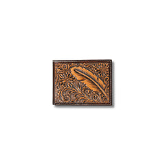 Ariat Bifold Feather Embossed Wallet