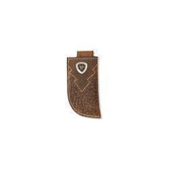 Ariat Overlay Brown Rowdy Knife Sheath