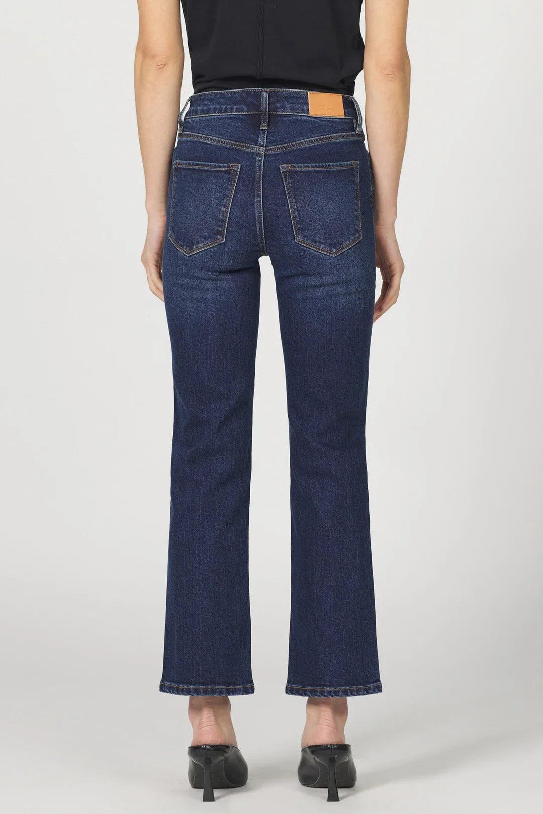 Anika Moonlight Mid Rise Straight Leg Jean