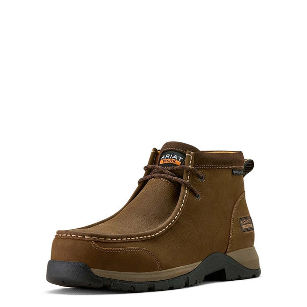 Ariat Men's Edge Moc Dark Brown Work Boots