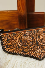 Angel Ranch Western Tan Crossbody Bag