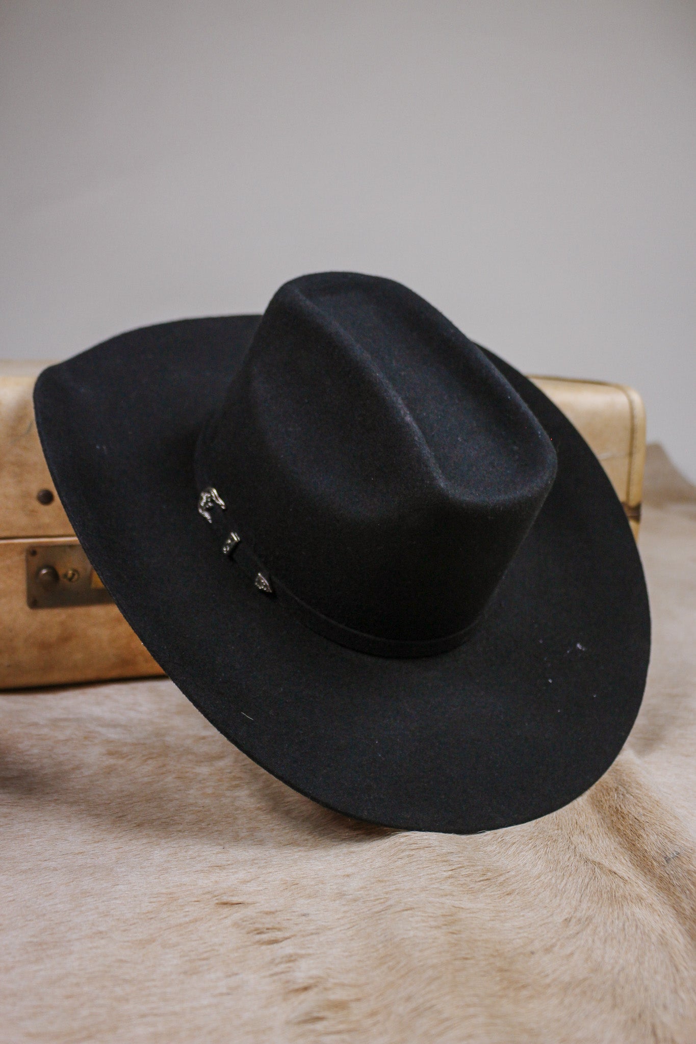 Ariat Wool Black Mens Hat