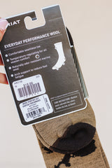 Ariat Tek Wool Brown Socks