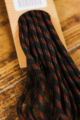 Ariat 72" Nylon Black and Brown Shoe Lace