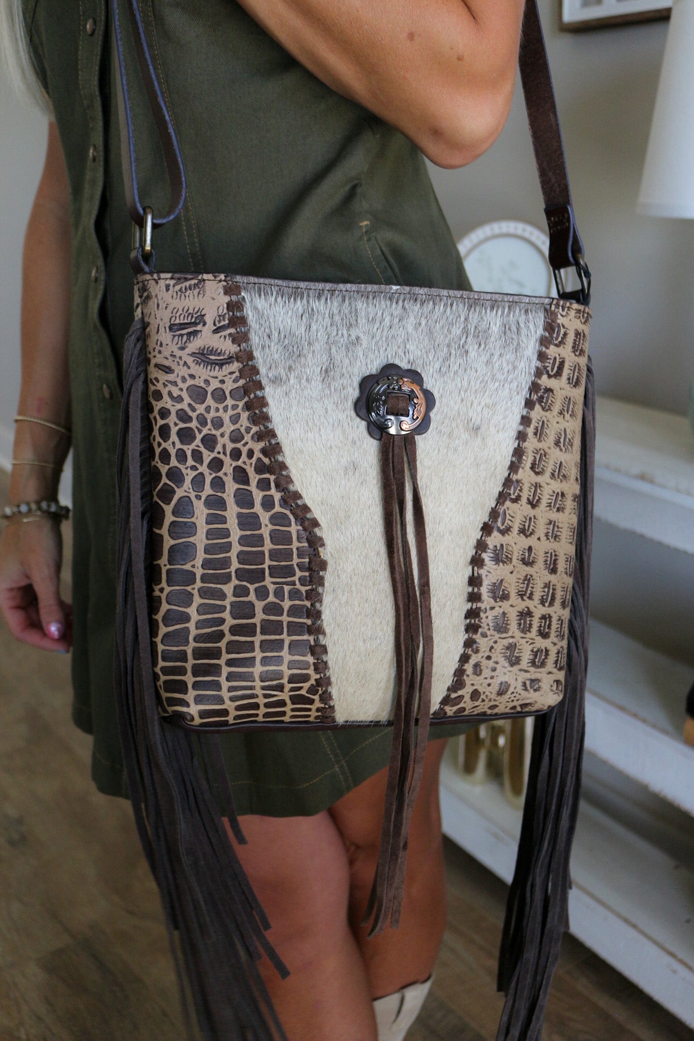 Ariat Laney Brown Crossbody