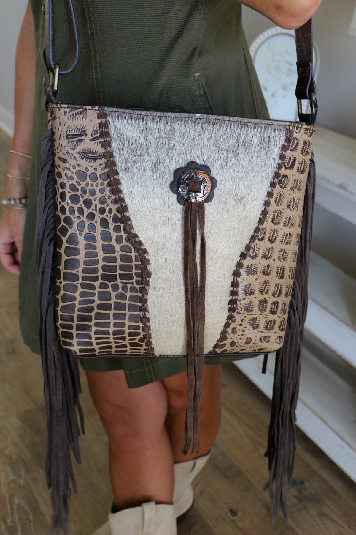 Ariat Laney Brown Crossbody