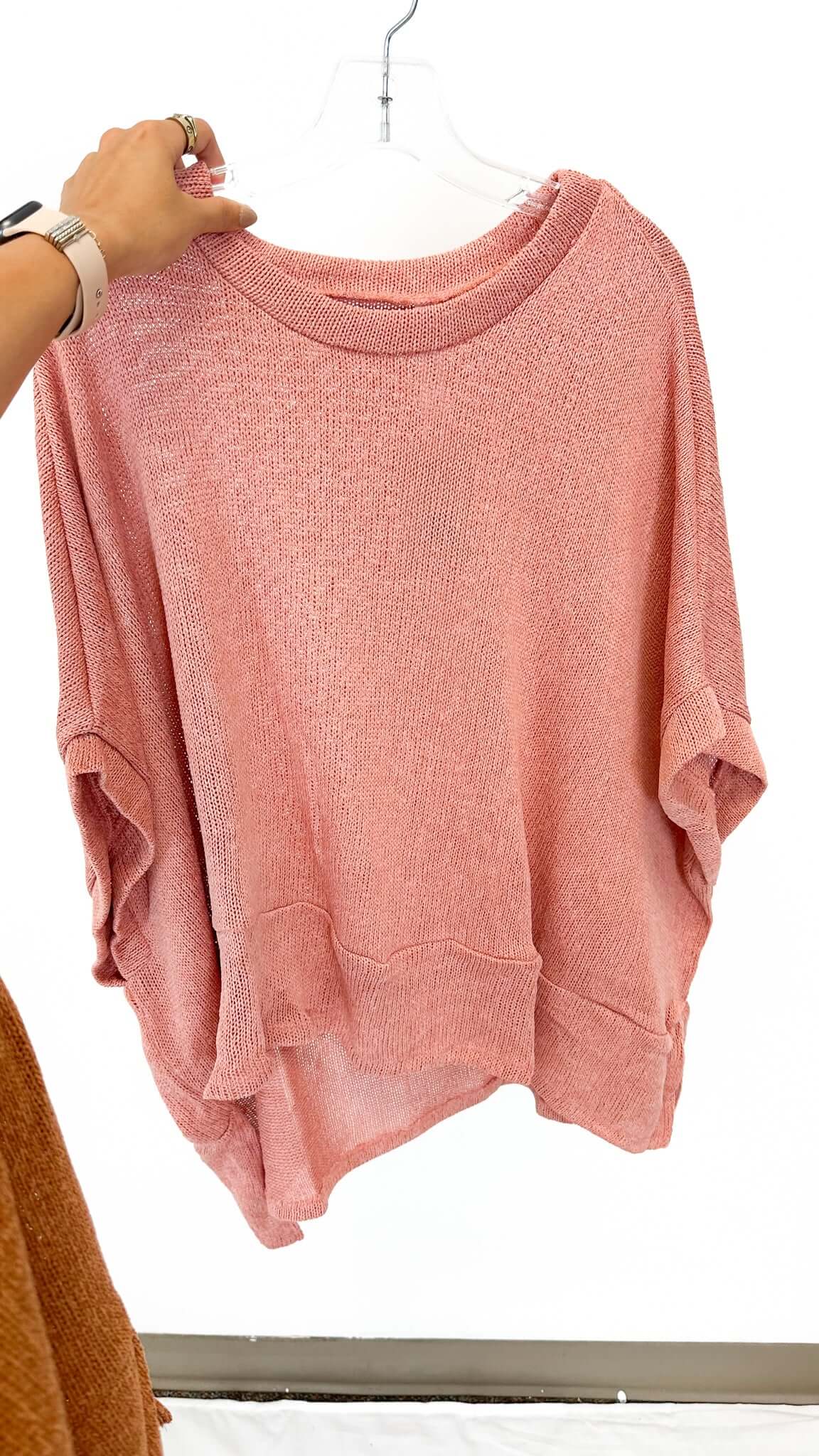 As Time Passes Knit Top -2 Colors