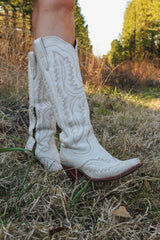 Ariat Casanova White Western Boot