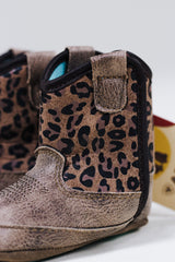 Ariat Savanna Style Lil' Stompers Infant Boots Brown And Tan