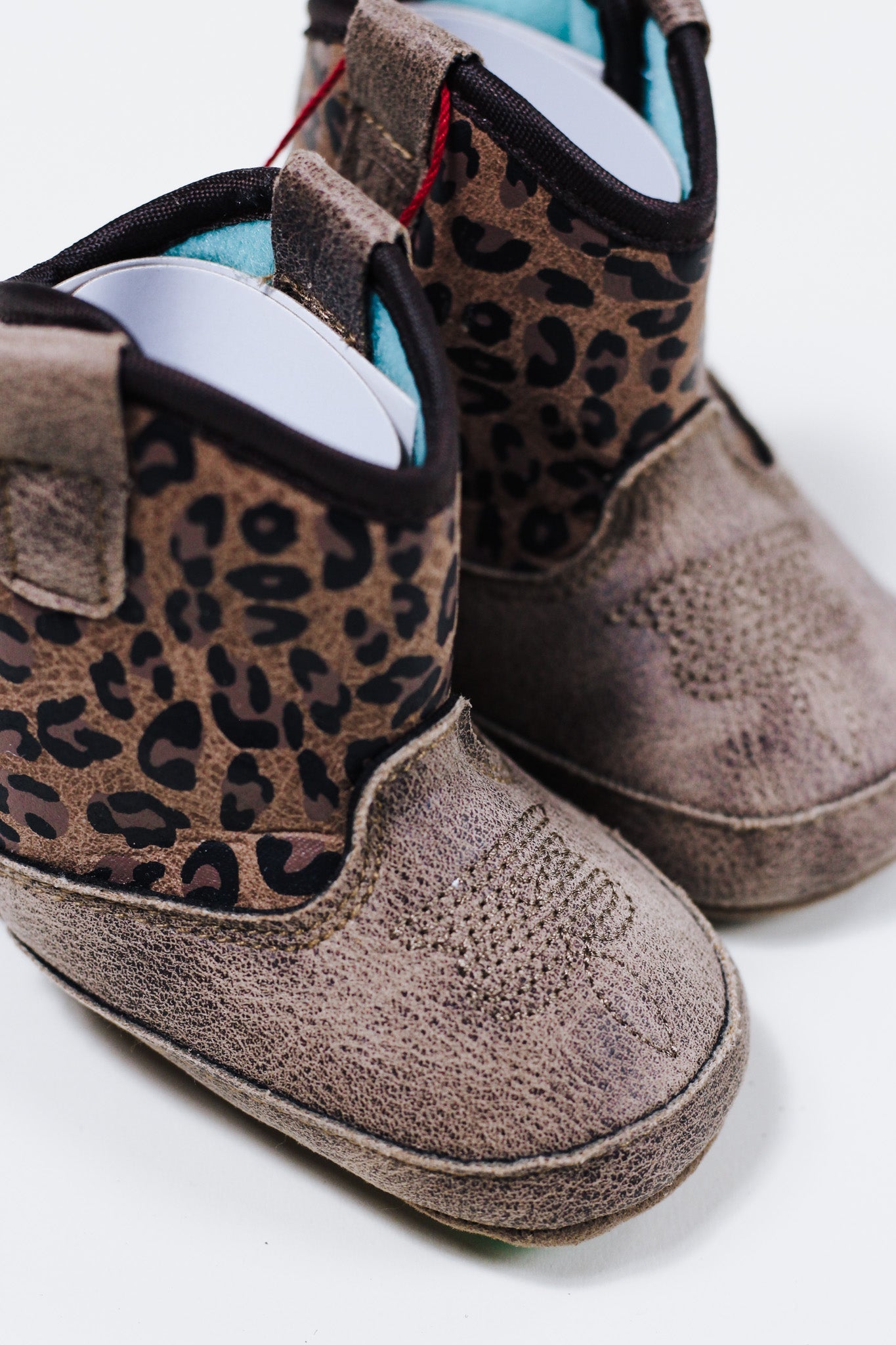 Ariat Savanna Style Lil' Stompers Infant Boots Brown And Tan