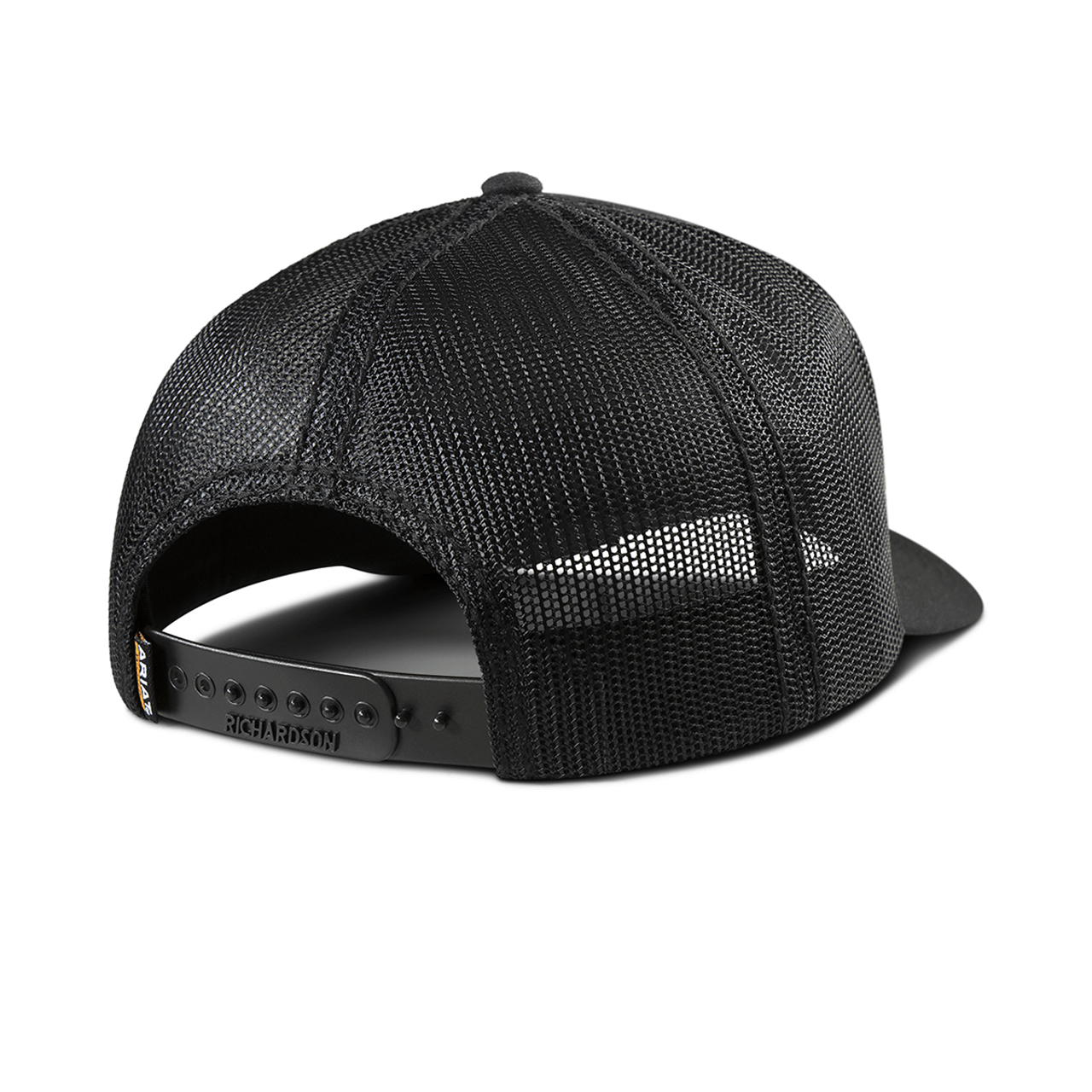 Ariat Black Offset Embroidered Richardson 112 Hat