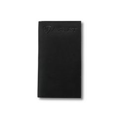 Ariat Black Rodeo Embossed Logo Wallet
