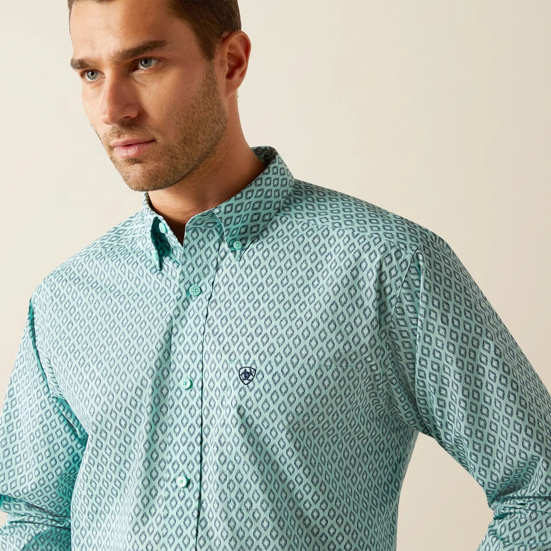Ariat Men's Mint Canyon Classic Fit Button Down Shirt