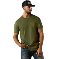Ariat Men's Four Leaf Short Sleeve Tee