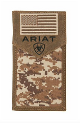 Ariat Sport Patriot Digital Camo Flag Rodeo Wallet