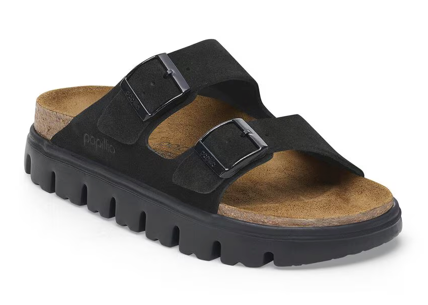 Arizona Chunky Black Birkenstock Sandal