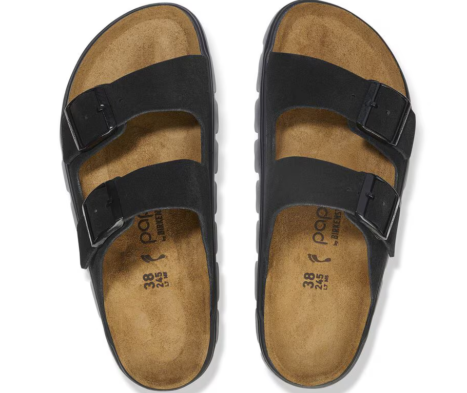 Arizona Chunky Black Birkenstock Sandal