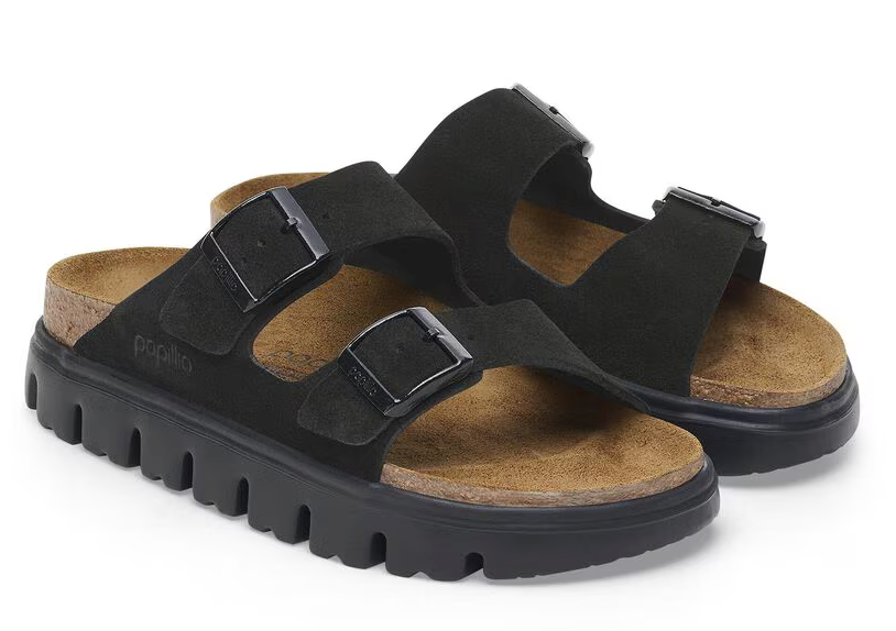 Arizona Chunky Black Birkenstock Sandal