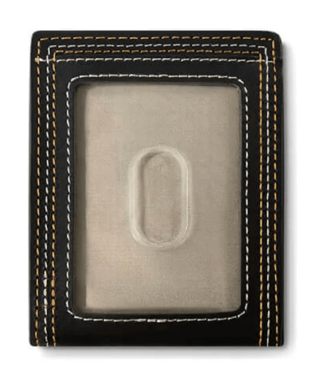 Ariat Men's Bifold Money Clip Wallet With Bottle Opener
