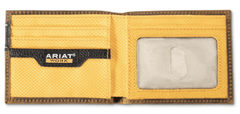 Ariat Men's Work Bifold Brown Wallet