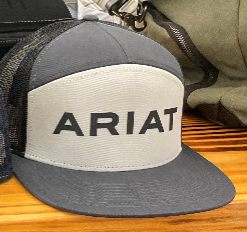 Ariat Men's Rubber Logo Hat - 2 Colors
