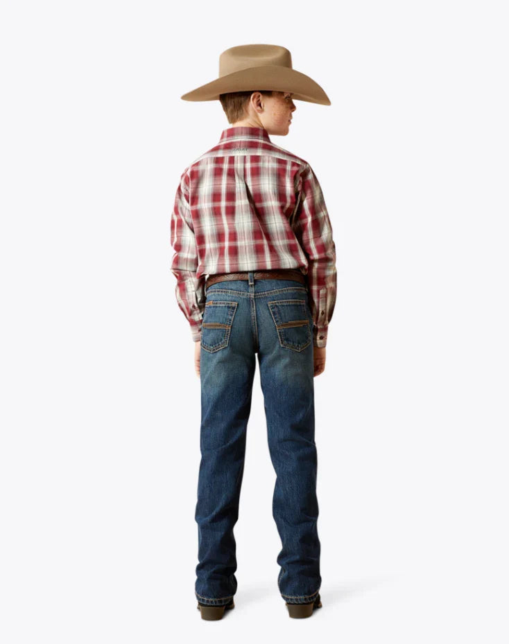 Ariat Boy's B4 Baron Boot Cut Jean