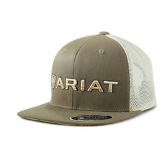 Ariat Mens Flexfit 110 Logo Dark Green Cap