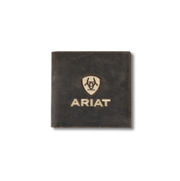 Ariat Large Crazy Horse Brown Bifold Wallet