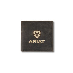 Ariat Large Crazy Horse Brown Bifold Wallet