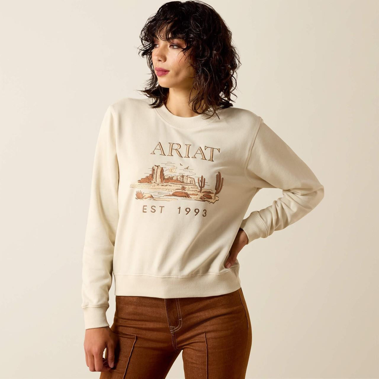 Ariat Women's Summer Sand Essential Crew Sweatshirt