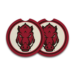 Arkansas Razorback Car Coaster Set