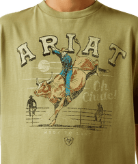 Ariat Youth Green Oh Chute Rider Graphic Tee