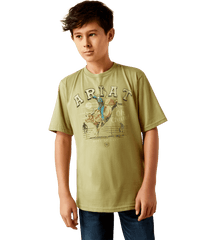 Ariat Youth Green Oh Chute Rider Graphic Tee